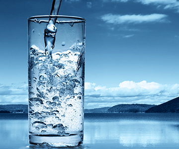 There is no such thing as pure drinking water.